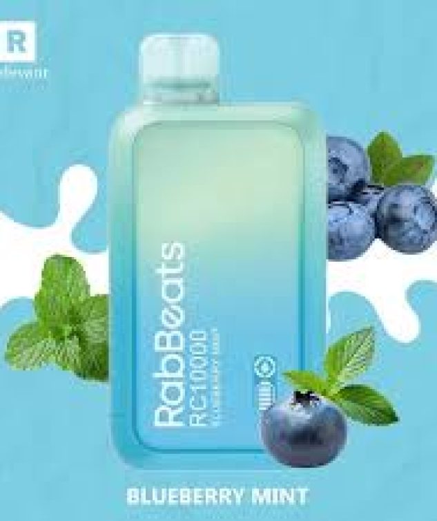 Rabbeats RC 10000 Blueberry Mint